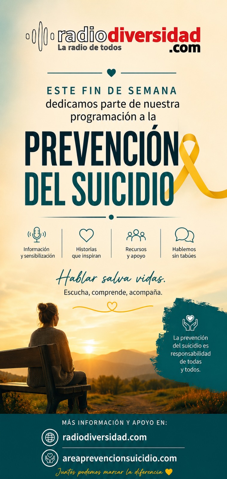 Lee más sobre el artículo Programación especial sobre Prevención del Suicidio